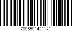 Código de barras (EAN, GTIN, SKU, ISBN): '7895591431141'