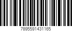 Código de barras (EAN, GTIN, SKU, ISBN): '7895591431165'