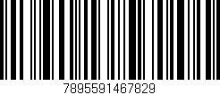 Código de barras (EAN, GTIN, SKU, ISBN): '7895591467829'