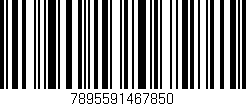 Código de barras (EAN, GTIN, SKU, ISBN): '7895591467850'