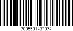 Código de barras (EAN, GTIN, SKU, ISBN): '7895591467874'