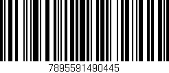 Código de barras (EAN, GTIN, SKU, ISBN): '7895591490445'