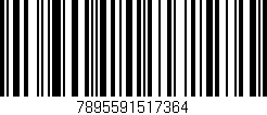 Código de barras (EAN, GTIN, SKU, ISBN): '7895591517364'