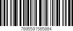 Código de barras (EAN, GTIN, SKU, ISBN): '7895591565884'