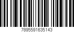 Código de barras (EAN, GTIN, SKU, ISBN): '7895591635143'