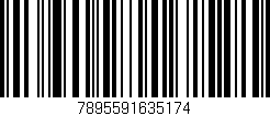 Código de barras (EAN, GTIN, SKU, ISBN): '7895591635174'