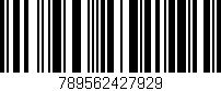 Código de barras (EAN, GTIN, SKU, ISBN): '789562427929'