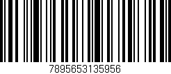 Código de barras (EAN, GTIN, SKU, ISBN): '7895653135956'