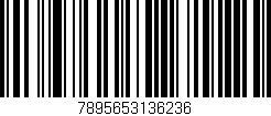 Código de barras (EAN, GTIN, SKU, ISBN): '7895653136236'