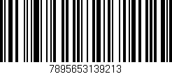 Código de barras (EAN, GTIN, SKU, ISBN): '7895653139213'