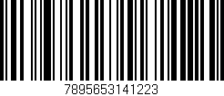Código de barras (EAN, GTIN, SKU, ISBN): '7895653141223'
