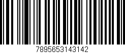 Código de barras (EAN, GTIN, SKU, ISBN): '7895653143142'