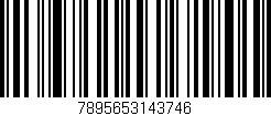 Código de barras (EAN, GTIN, SKU, ISBN): '7895653143746'