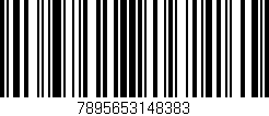 Código de barras (EAN, GTIN, SKU, ISBN): '7895653148383'