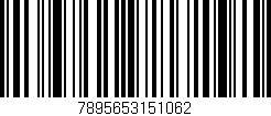 Código de barras (EAN, GTIN, SKU, ISBN): '7895653151062'