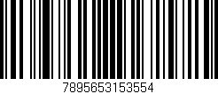 Código de barras (EAN, GTIN, SKU, ISBN): '7895653153554'