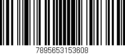 Código de barras (EAN, GTIN, SKU, ISBN): '7895653153608'