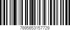 Código de barras (EAN, GTIN, SKU, ISBN): '7895653157729'