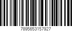 Código de barras (EAN, GTIN, SKU, ISBN): '7895653157927'
