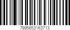 Código de barras (EAN, GTIN, SKU, ISBN): '7895653163713'