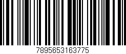 Código de barras (EAN, GTIN, SKU, ISBN): '7895653163775'