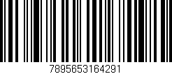 Código de barras (EAN, GTIN, SKU, ISBN): '7895653164291'