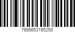 Código de barras (EAN, GTIN, SKU, ISBN): '7895653165250'