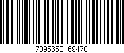 Código de barras (EAN, GTIN, SKU, ISBN): '7895653169470'