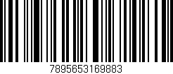 Código de barras (EAN, GTIN, SKU, ISBN): '7895653169883'