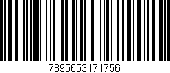 Código de barras (EAN, GTIN, SKU, ISBN): '7895653171756'