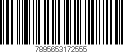 Código de barras (EAN, GTIN, SKU, ISBN): '7895653172555'