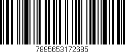 Código de barras (EAN, GTIN, SKU, ISBN): '7895653172685'