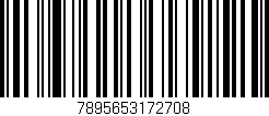 Código de barras (EAN, GTIN, SKU, ISBN): '7895653172708'