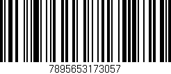 Código de barras (EAN, GTIN, SKU, ISBN): '7895653173057'
