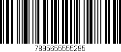 Código de barras (EAN, GTIN, SKU, ISBN): '7895655555295'