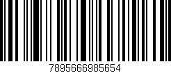 Código de barras (EAN, GTIN, SKU, ISBN): '7895666985654'