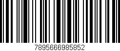 Código de barras (EAN, GTIN, SKU, ISBN): '7895666985852'