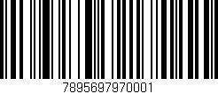 Código de barras (EAN, GTIN, SKU, ISBN): '7895697970001'