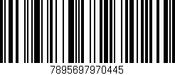 Código de barras (EAN, GTIN, SKU, ISBN): '7895697970445'
