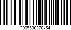 Código de barras (EAN, GTIN, SKU, ISBN): '7895698870454'