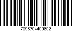 Código de barras (EAN, GTIN, SKU, ISBN): '7895704400682'