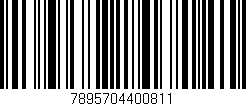 Código de barras (EAN, GTIN, SKU, ISBN): '7895704400811'