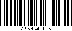 Código de barras (EAN, GTIN, SKU, ISBN): '7895704400835'
