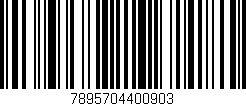 Código de barras (EAN, GTIN, SKU, ISBN): '7895704400903'