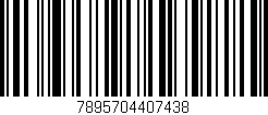 Código de barras (EAN, GTIN, SKU, ISBN): '7895704407438'