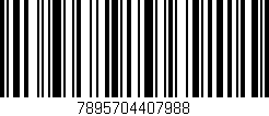 Código de barras (EAN, GTIN, SKU, ISBN): '7895704407988'