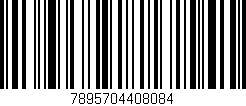 Código de barras (EAN, GTIN, SKU, ISBN): '7895704408084'