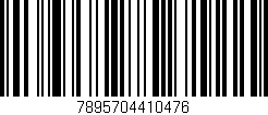 Código de barras (EAN, GTIN, SKU, ISBN): '7895704410476'