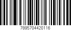 Código de barras (EAN, GTIN, SKU, ISBN): '7895704420116'