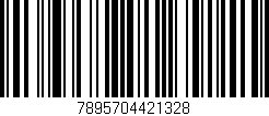 Código de barras (EAN, GTIN, SKU, ISBN): '7895704421328'